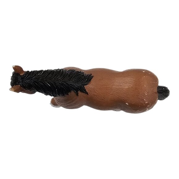 Mojo Clydesdale Horse Figure Farm Life Hand Painted Realistic Toy Brown Black - Picture 9 of 12